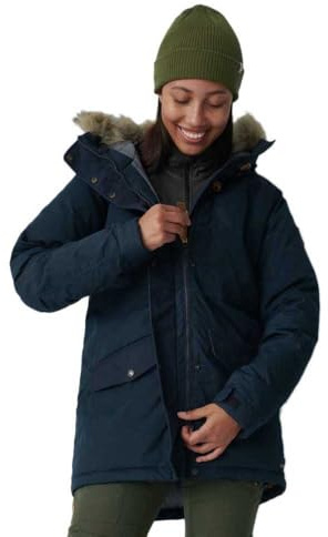 FJÄLLRÄVEN Women's Singi Down W Jacket, Dark Navy, XXS UK
