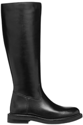 Geox Women's D Serilda a Fashion Boot, Nero, 38 EU