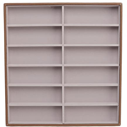 BAOFUYA Sonnenbrillen Aufbewahrungsbox, Brillen Organizer, Schmucktablett, Sonnenbrillen Organizer Box, Brillen Vitrine für Schmuck, Brillen (12 Gitter)