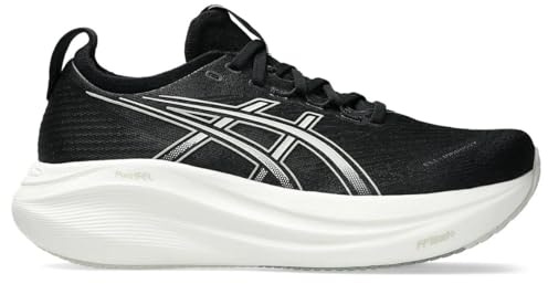 ASICS Damen Gel-Nimbus 27 Sneaker, Schwarz, 40.5 EU