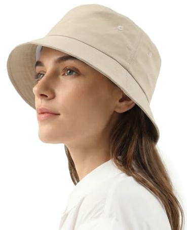 Zylioo Solhatt, överdimensionerad och snabbtorkande solhatt, vattenavvisande fiskarhatt, lätt sommarhatt med rem, resehatt, storlek XXL
