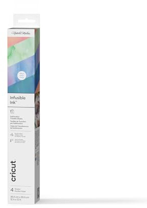 Cricut Infusible Ink Transfer Sheets 4-Pack (Watercolour)
