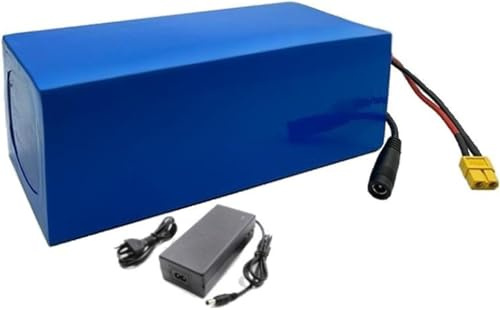 72V 20Ah Batteria Per Scooter Elettrico, E-Bike Batteria 72V 20Ah Bicicletta Elettrica BMS incorporato Impermeabile PVC Per 200W 500W 1000W 1500W Motore Con Caricabatterie 72V 20Ah,XT60
