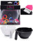 FRAMAR Färbeschale Friseur 2er Pack - Farbschale Friseur, Haarfärbeschale, Schüssel Set, Bowle Set Für Haarfarbe, Blondierung Set, Friseur Zubehör Set, Haare Färben Zubehör - Farbschalen Friseur