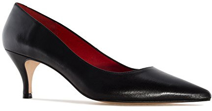 Andrés Machado - Escarpins élégants pour Femmes et Adolescents - Amanda - Chaussures Hautes à Talons pour l'hiver et l'été - Talons Aiguille en Cuir - Noir, Taille EU 42