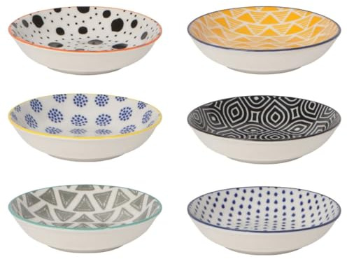 Now Design's, Bitsdots Multi Pinch Bowl, 6 Count