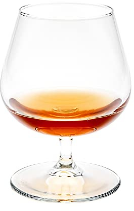 Cascata - Snifter per brandy, 368,5 g, 9,8 x 8,9 x 12,7 cm, confezione da 12 pezzi