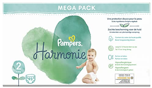Pampers (Alte Version), 93 Windeln, Größe 2 (4-8 kg)
