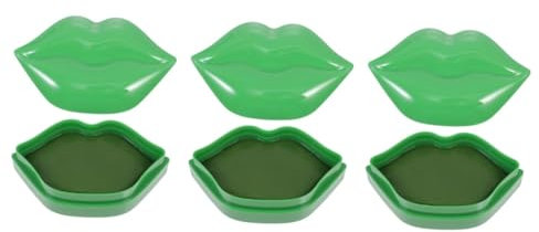 Healeved 3 Sätze Lippenmaske Mollige Lippen Masken Natürliche Feuchtigkeitscreme Für Die Lippen Praktische Lippe Anti-aging-lippenpad Lippenmembran Lippenpads Glycerin Blue 20 Stück * 3