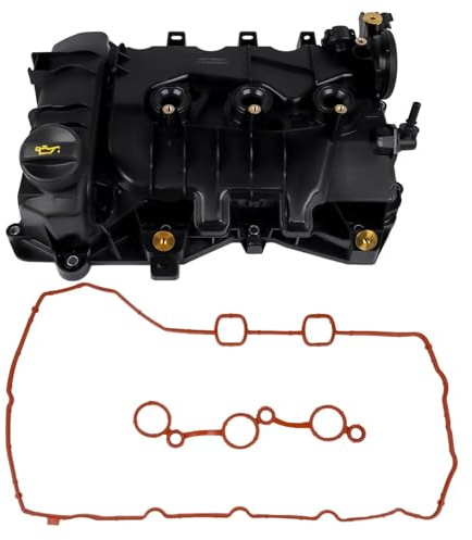 Coperchio valvola in alluminio Coperchio E Guarnizione Della Valvola Del Motore Per Citroen C3 Per C-Elysee 1.2 VTi E PureTech 9811067580