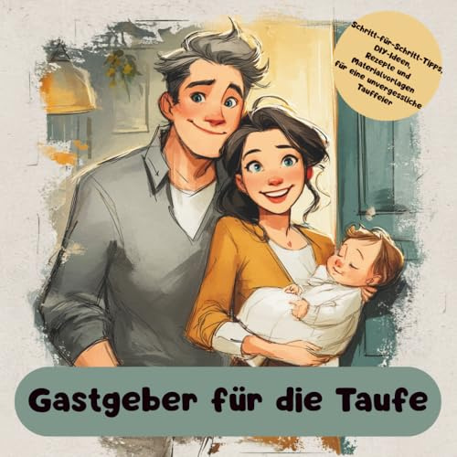Gastgeber für die Taufe: Schritt-für-Schritt-Tipps, DIY-Ideen, Rezepte und Materialvorlagen für eine unvergessliche Tauffeier