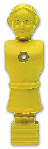 Kicker-Figur Soccer Queen Gelb