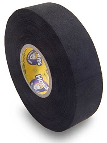 Schlägertape Profi Cloth Hockey Tape 25mm f. Eishockey (schwarz), 22 m