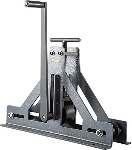Mophorn 1-1/2 Tubing Rolling Bender Manual Square & Rectangular Tube Bender 14 Gauge Roller Tubing Roller Flat Bar Bender For Mild Steel Cooper & Aluminum