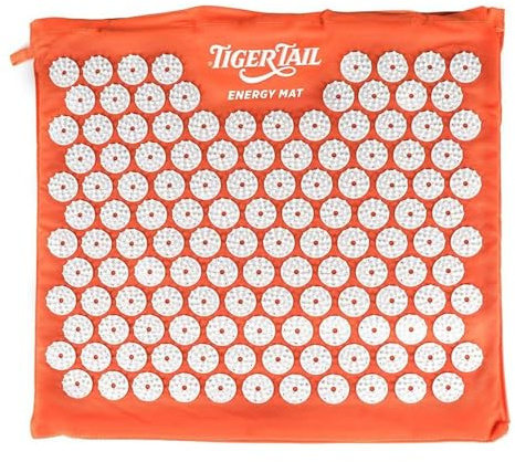 Tiger Tail Acupressure Energy Mat for Neck, Back, Shoulder, and Feet Pain Relief - Release Endorphins, Reduce Stress, Revitalize Energy Levels