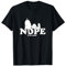 Peanuts - Snoopy Nope T-Shirt, Herren, Schwarz, S