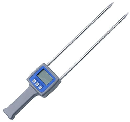 Bahwphry TK100W Hygrometers Wood Sawdust Powder Hay Bale Peat Moisture Meter Tester Digital LCD Humidity Moisture Analyzer High Guality