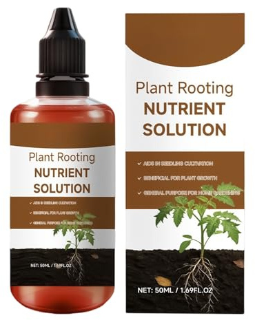 Tuxuseo per Propagazione delle Piante,Fertilizzante 60ml per Piantine,Soluzione Nutriente per Radicazione Piante - Per Talee in Terriccio e Idrocoltura da Appartamento Pothos Monstera