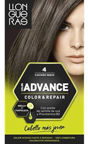 Llongueras Color Advance #4 Chestnut 1 Unit