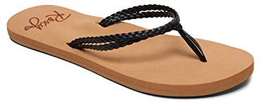 Roxy Women's Costas Beach Sandals, Black, 6