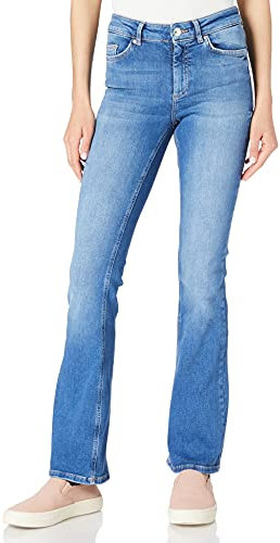 ONLY Damen ONLBLUSH Life MID Flared BB REA1319 NOOS Jeans, Medium Blue Denim, M / 32