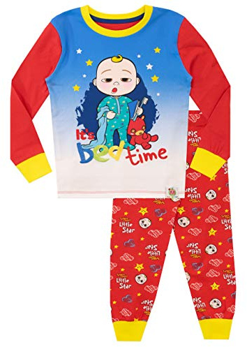 CoComelon Girls Pyjamas Snuggle Fit Multicoloured 2-3 Years