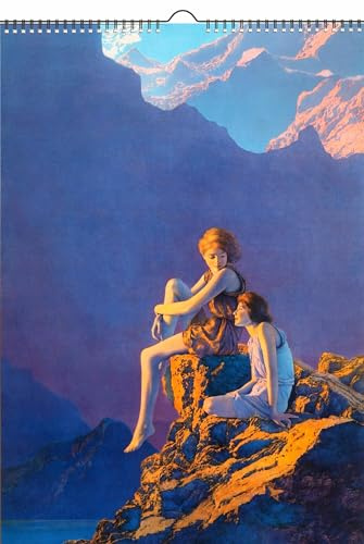 2026 Wall Calendar [12 pages 8x12] MAXFIELD PARRISH Vintage Art Posters Museum Illustrations