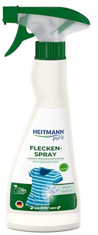 HEITMANN pure Fleckenspray | Vegane Alternative zur Gallseife | Intensive Fleckenvorbehandlung | 250 ml