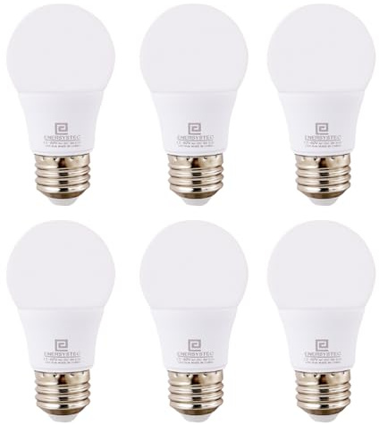 12V-60V LED Light Bulb Low Voltage 12 Volt AC DC Light Bulb, Light Color 3000K Soft Light, E26 Regular Base Medium Screw 3W LED Equivalent 25W, 24V 32V 36V 48V Off Grid Lighting System 6Pack