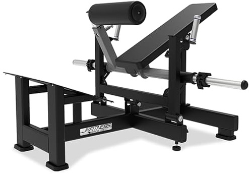 JK Fitness Hip Thrust professionnel | Dossier ergonomique 85 x 27 cm | Tapis antidérapant 60 x 43 cm | Rouleau de poussée réglable | Charge maximale 250 kg | Dimensions 147 x 150 x 86 cm