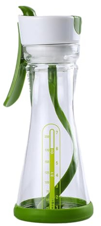 Llazsybz Botella de para Ensaladas de 200 Ml. Mezclador de para Ensaladas, Ideal para Barbacoas, Fiestas Y Picnics.