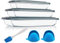 Wuciray 3 Set Auflaufform Glas Mit Deckel Ofenfest Mikrowellengeschirr Zum Aufwärmen Groß Mittel Klein Salatschüssel Tiramisu Form