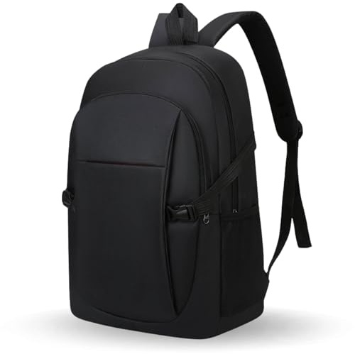 XEUXKER Zaino Da Viaggio, 20-35L Zaino Scuola, Zaino Università Per Laptop Da 18 Pollici, Zaino Uomo, Ideale Per Viaggi, Lavoro, Scuola Ed Escursioni, Per Ragazzi e Ragazze, Nero