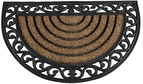 Siena Garden Fußmatte Impalla, Schmutzfang, schwarz/natur, 45x75cm, 548191