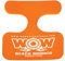 WOW Sports Wassersattelschwimmer für Erwachsene und Kinder, 1 Person, Poolsitz, Wasserzubehör, Orange, 53,3 x 50,8 x 4,1 cm