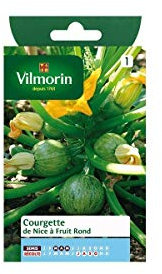 Vilmorin - Sachet graines Courgette de nice à fruit rond