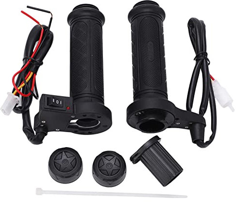 Motorrad-Lenkergriffe, elektrisch beheizt, universell für 22 mm Lenker, beheizte Lenkergriffe für Motorradfahrer im Winter