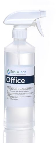 EcolyTech Office 500 ml – Nettoyant écologique pour bureau, table, clavier et moniteur, respectueux de l'environnement et biodégradable