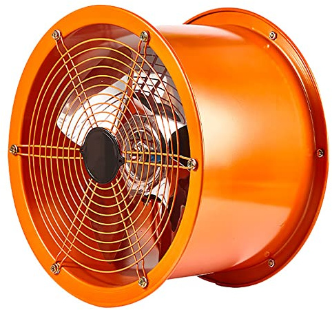 Ventilador axial a prueba de explosiones, potencia de 240 W para ventilación industrial y solución de escape de pintura en cocinas y cabinas de pulverización