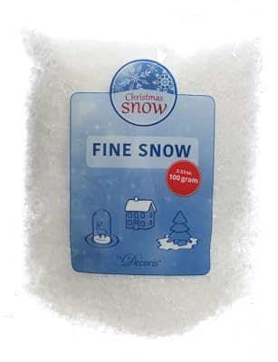 Neige Artificielle en Poudre pour décoration de Noël 100 g