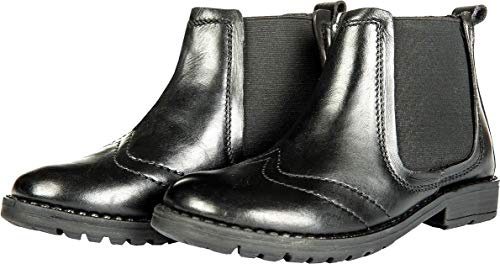 HKM Jodhpur, Botas, Negro, 34 EU Ancho