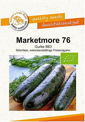 BIO-Gurkensamen Marketmore 76 Freilandgurke Portion