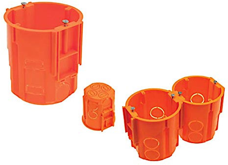 Pawbol Unterputzdose Tiefe 81mm Innendurchmesser 66mm modular beliebig erweiterbar