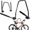 Universal 2 Bike Wall Mounted Folding Rack Stand Bicycle Hanger Storage Mount Hook Cycle Holder 24-14