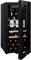La Sommeliere - Weinkühlschrank LS38BLACK, 38Flaschen, Temperier-Servier-Weinschrank, Glastür aus UV-undurchlässigem Glas, Temperaturbereich von 5°C bis 20°C, freistehend