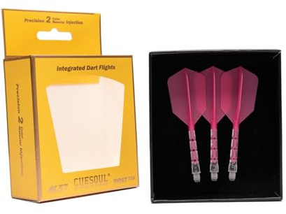 CUESOUL ROST T19 Asta per Freccette Integrata e Forma Sottile, Set di 3