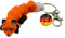Keyspace Fuchs Schlüsselanhänger - 3D gedruckter Fuchs Anhänger - Schlüsselanhänger Schulkind - besondere Glücksbringer Schulanfang Geschenke - Geschenk Fuchs Kinder - süßer Anhänger