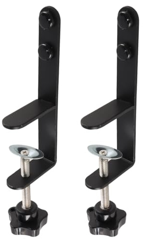 Enwye 1 Set di Ganci per Pannello Forato, Accessori di Montaggio per organizzare Utensili, staffe per l'installazione di Pannelli forati, robusti