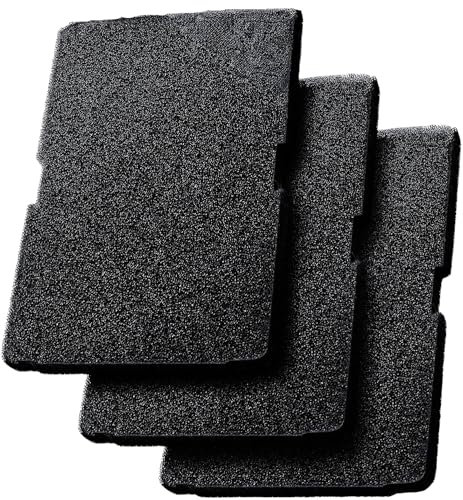 3 Stück Trockner Filter WäSchetrockner für Beko Grundig Blomberg Elektra Bregenz Wärmepumpentrockner, (240x155x10mm), Optimierte Staubfiltration für langlebige Trocknerleistung