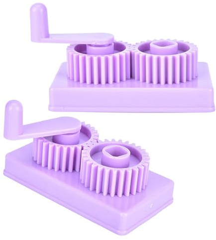 Genérico Herramienta para Hacer Papel Quilling 2piezas, Máquina Rizadora de Papel Ondulada, Herramienta Profesional para Filigrana, Portátil para Manualidades y Decoración